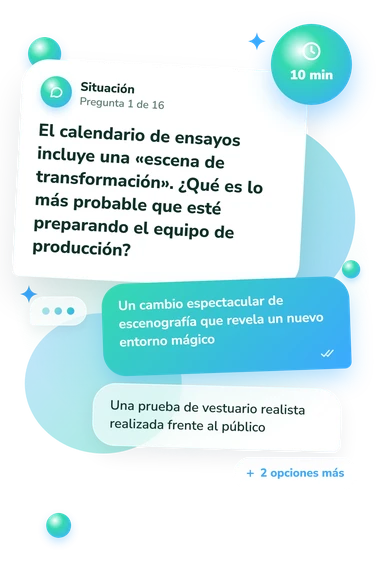 Quiz sobre pantomima teatral: situación y respuestas