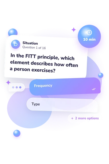 PE Quiz: situation and reply bubbles