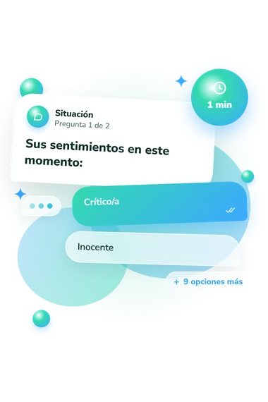 Test índice de culpa percibida: situación y respuestas