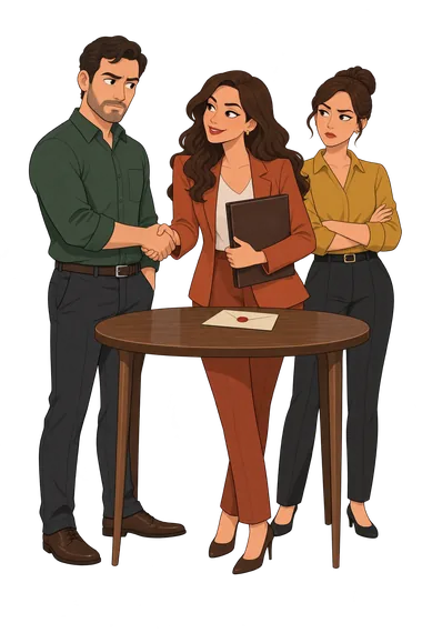 Machiavellian Test handshake and hidden folder