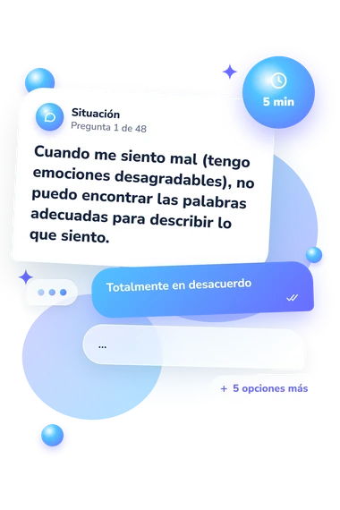 Test cuestionario de alexitimia: qué harías tú Test cuestionario de alexitimia: situación y respuestas
