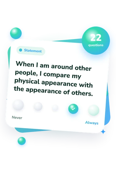 Physical Appearance Comparison Scale-Revised (PACS-R): agreement scale card