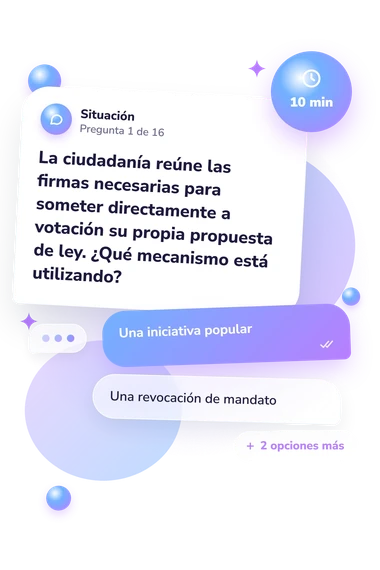 Test cuestionario de ciencia política: qué harías tú Test cuestionario de ciencia política: situación y respuestas