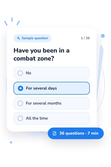 Psychological Safety Threats Questionnaire Test: sample question card
