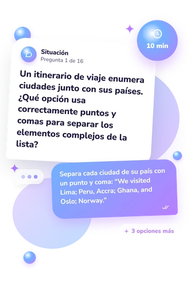 Test cuestionario de puntuación: qué harías tú Test cuestionario de puntuación: situación y respuestas