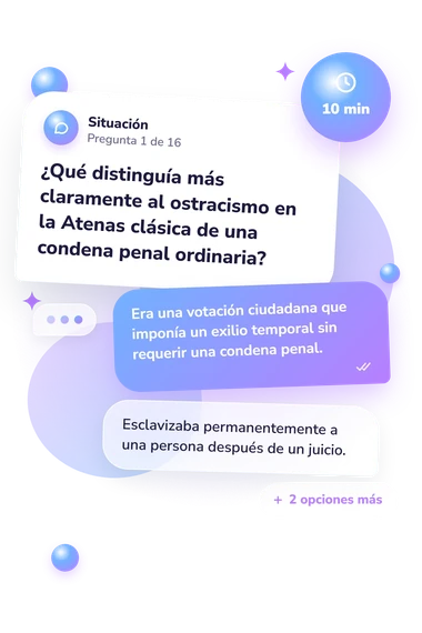 Test cuestionario sobre el castigo: situación y respuestas