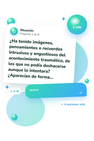 Test cuestionario para la evaluación: situación y respuestas