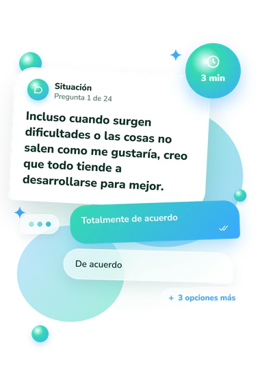Test cuestionario sobre optimismo: situación y respuestas