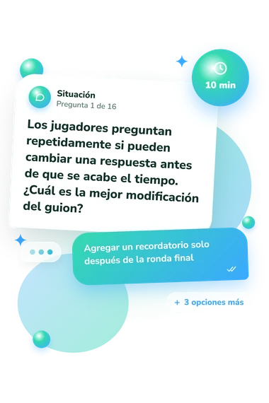 Test cuestionario sobre guiones: qué harías tú Test cuestionario sobre guiones: situación y respuestas