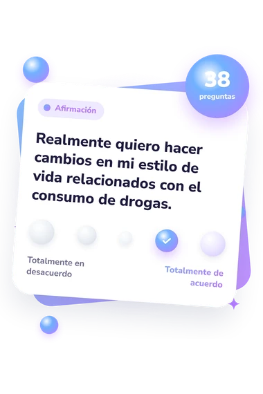 Test cuestionario de disposición: escala de acuerdo