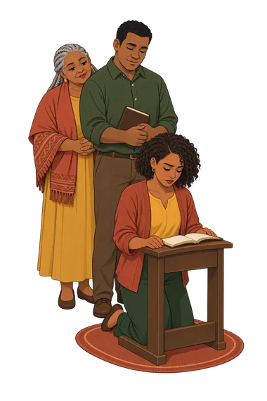 Religiosity Test (RCI-10) drawing Religiosity Test (RCI-10) illustration