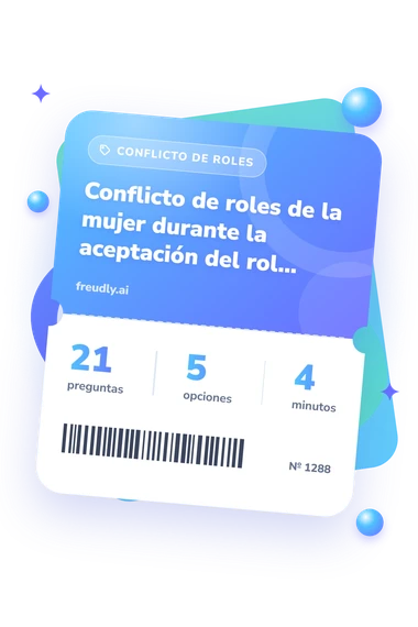 Test conflicto de roles: billete del test