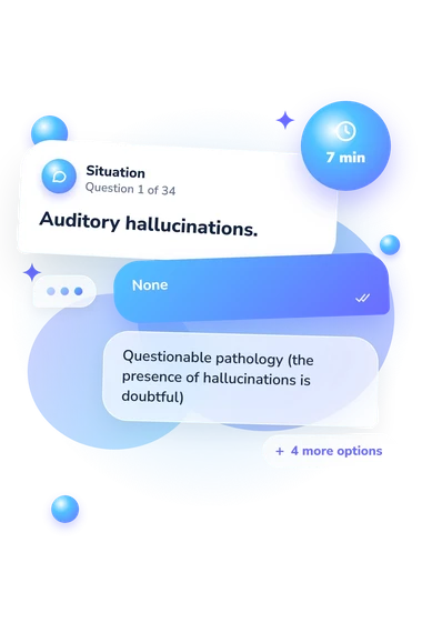 Scale for the Assessment: what would you do Scale for the Assessment: situation and reply bubbles