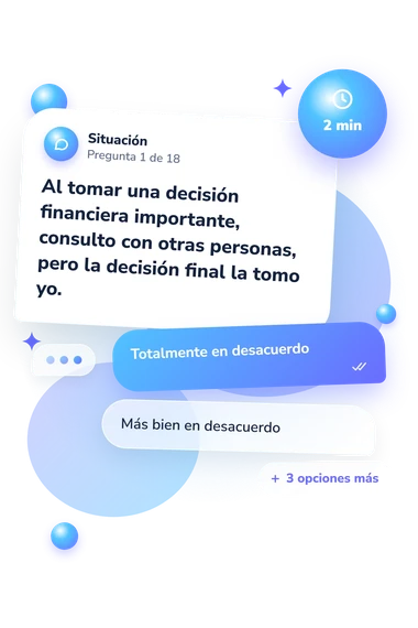 Test escala de autonomía financiera: qué harías tú Test escala de autonomía financiera: situación y respuestas