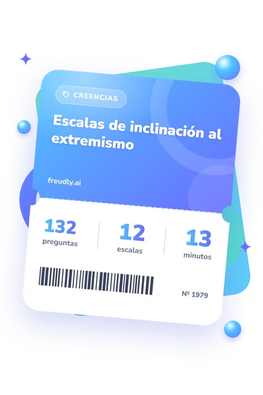 Test escalas de inclinación: preguntas, escalas y minutos Test escalas de inclinación: billete del test