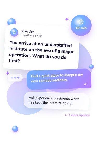 Shadowhunter Quiz: what would you do Shadowhunter Quiz: situation and reply bubbles