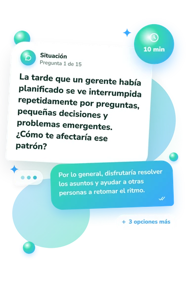 Test cuestionario: ¿Debería ser gerente?: situación y respuestas