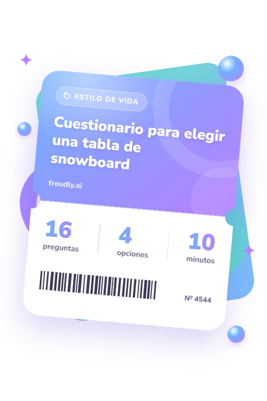 Test cuestionario para elegir: preguntas, opciones y minutos Test cuestionario para elegir: billete del test