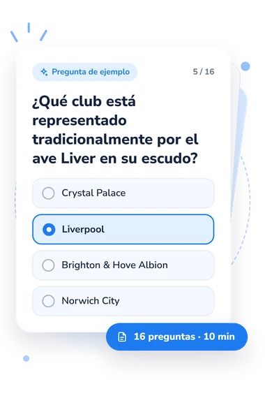 Quiz de escudos de fútbol: pregunta y respuestas Quiz de escudos de fútbol: tarjeta con pregunta