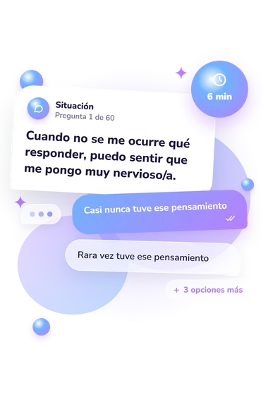 Test de interacciones sociales, SISST: situación y respuestas