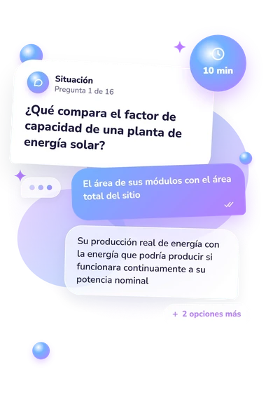 Test cuestionario sobre energía solar: situación y respuestas