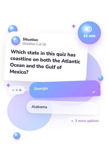 Southeast States Quiz: what would you do Southeast States Quiz: situation and reply bubbles