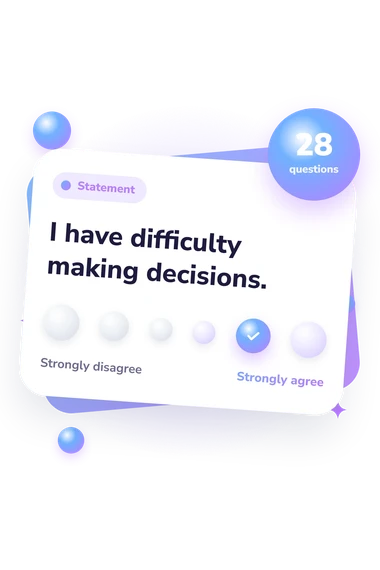 Spann-Fischer Codependency Scale Test: agreement scale card