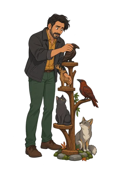 Test de animal espiritual ilustración