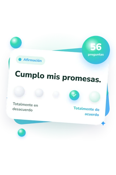 Test cuestionario de personalidad espiritual: escala de acuerdo