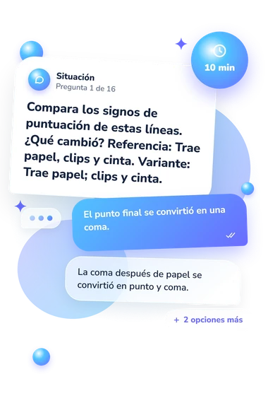 Test cuestionario para encontrar: qué harías tú Test cuestionario para encontrar: situación y respuestas