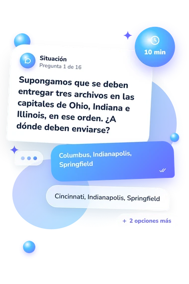 Test cuestionario sobre estados: situación y respuestas