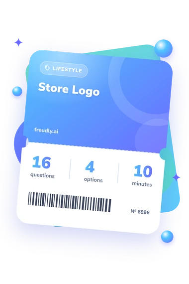Store Logo Quiz: questions, options and minutes Store Logo Quiz: test ticket with numbers