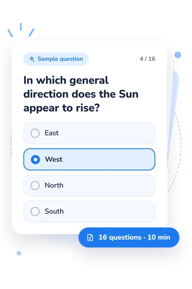 Stupidest Quiz Ever: answers to choose from Stupidest Quiz Ever: sample question card