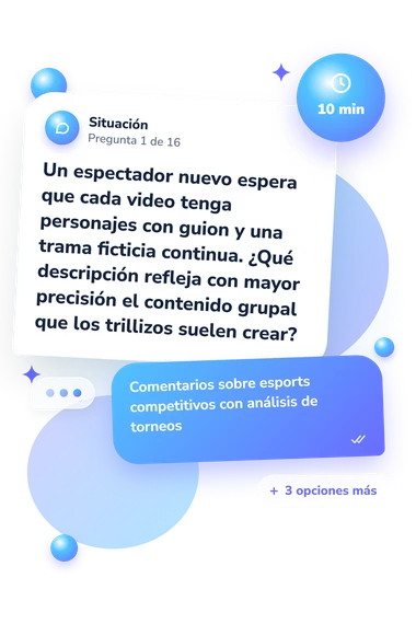 Quiz de los trillizos Sturniolo: qué harías tú Quiz de los trillizos Sturniolo: situación y respuestas