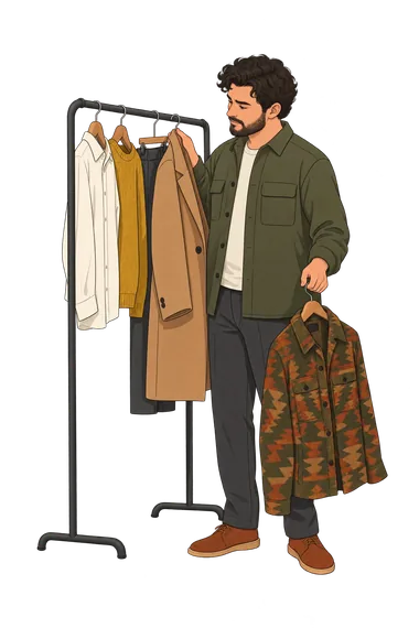 Quiz de estilo personal ilustración