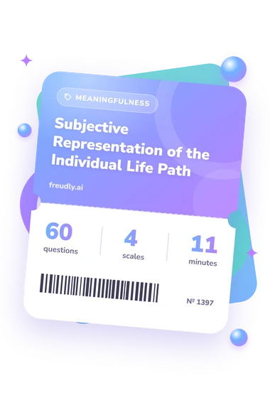 Subjective Representation: questions, scales and minutes Subjective Representation: test ticket with numbers
