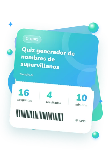 Quiz generador de nombres: preguntas, resultados y minutos Quiz generador de nombres: billete del test