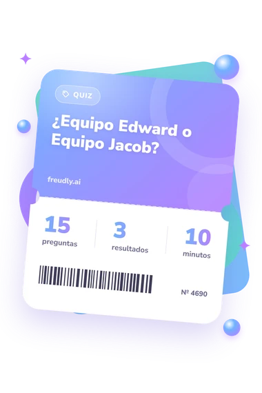 Test cuestionario: ¿Equipo Edward: billete del test