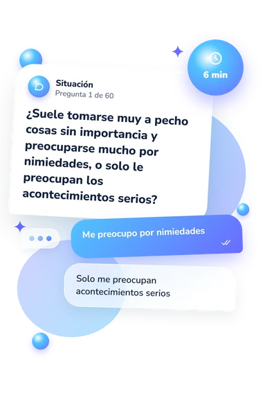 Test para la determinación: qué harías tú Test para la determinación: situación y respuestas