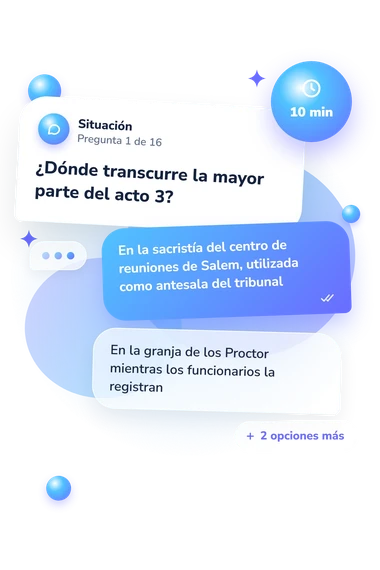 Test cuestionario sobre el acto: qué harías tú Test cuestionario sobre el acto: situación y respuestas