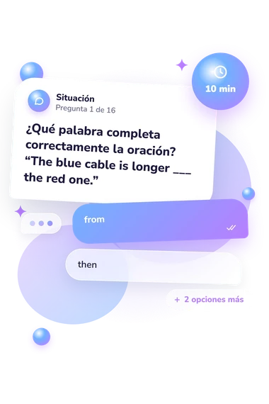 Test cuestionario sobre “then”: situación y respuestas