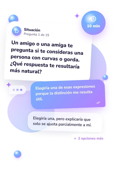 Test cuestionario: con curvas vs: situación y respuestas