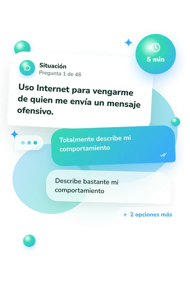 Test tipología de la ciberagresión: qué harías tú Test tipología de la ciberagresión: situación y respuestas