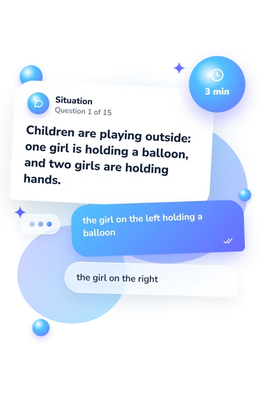 Child Subjective Self-Regulation Typology: what would you do Child Subjective Self-Regulation Typology: situation and reply bubbles