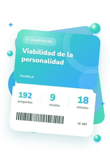 Test viabilidad de la personalidad: billete del test