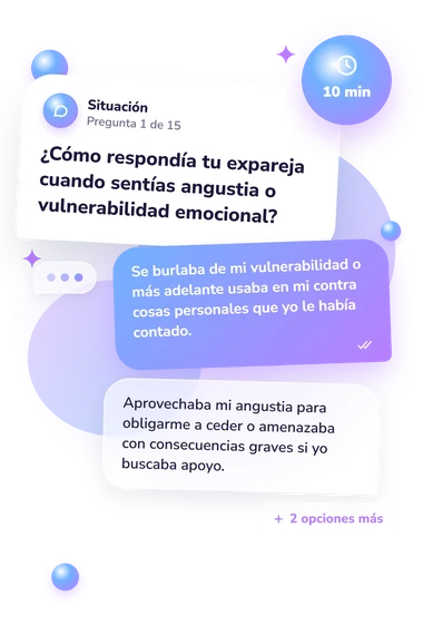 Test cuestionario: ¿Mi expareja era: qué harías tú Test cuestionario: ¿Mi expareja era: situación y respuestas