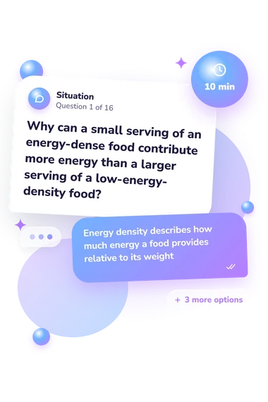 Weight Gain Quiz: what would you do Weight Gain Quiz: situation and reply bubbles