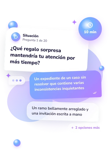 Quiz: ¿Qué personaje: situación y respuestas