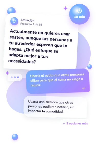Test cuestionario: ¿Qué talla: situación y respuestas