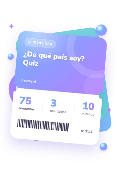 Test ¿De qué país: preguntas, resultados y minutos Test ¿De qué país soy?: billete del test